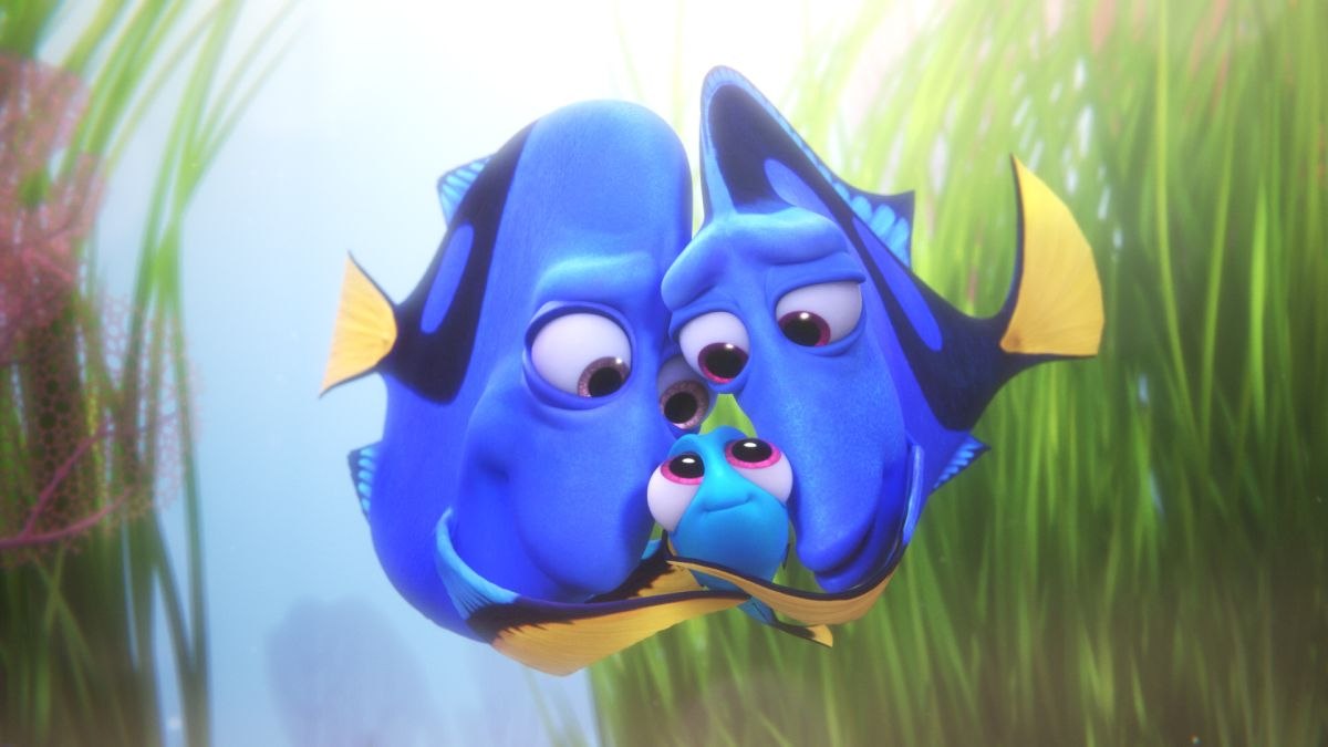 Disney Quiz - What did Dory's parents lay in a pattern so Dory could always find her way home?