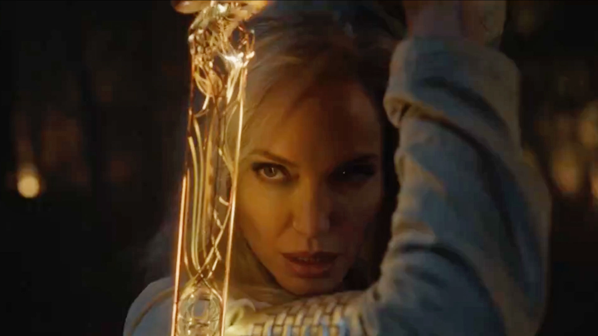First Look At Angelina Jolie In Marvel's Eternals Trailer So Binge