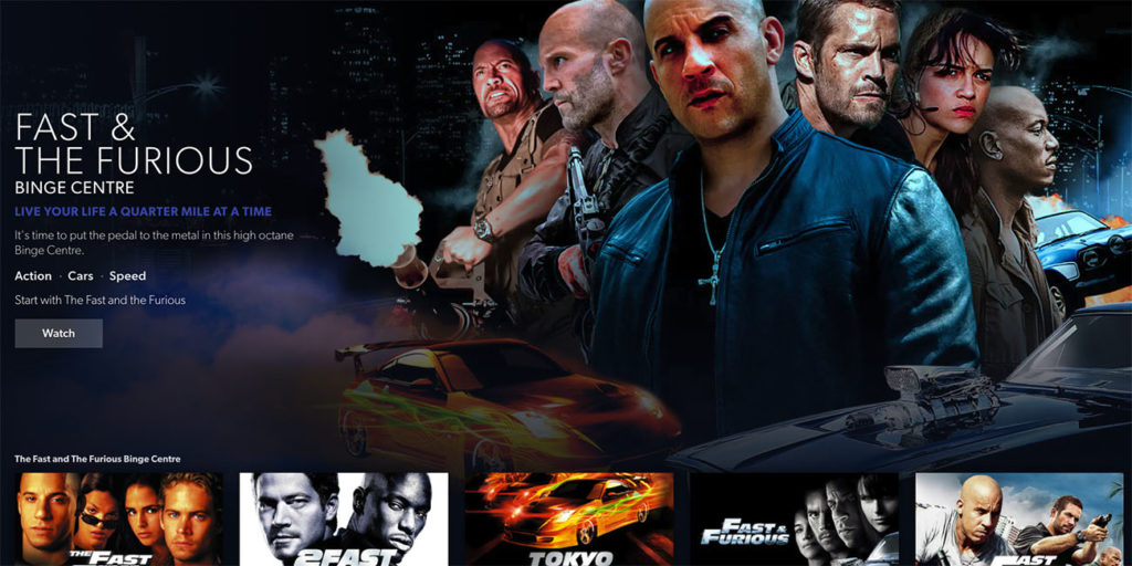 How to stream Fast & Furious In Australia - Binge Collection